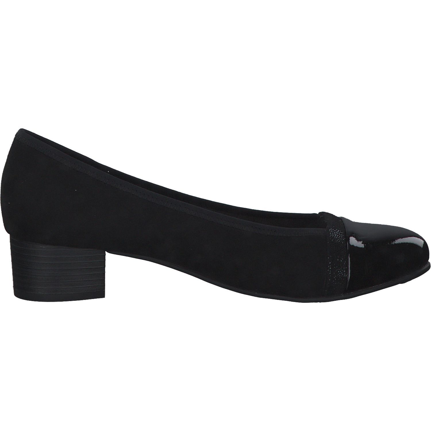 Jana Shoes 22366, Pumps, Damen, Schwarz
