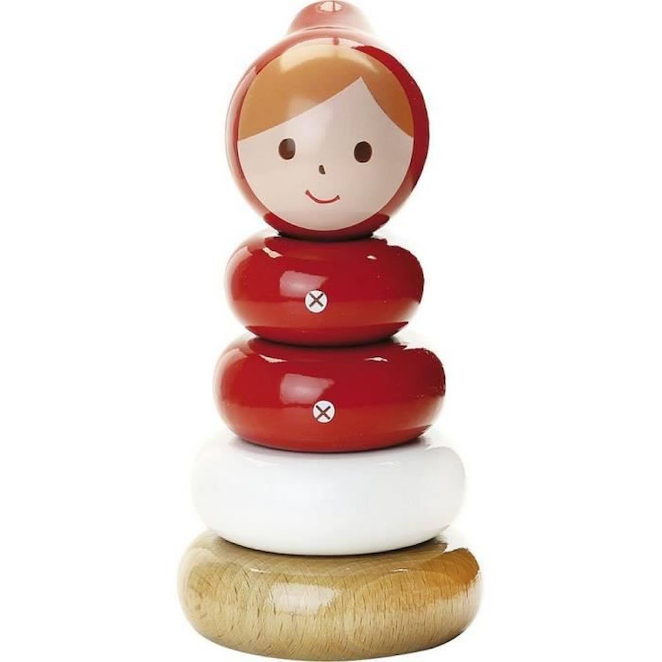 Empilable Chaperon rouge Shinz Coloris Unique rouge