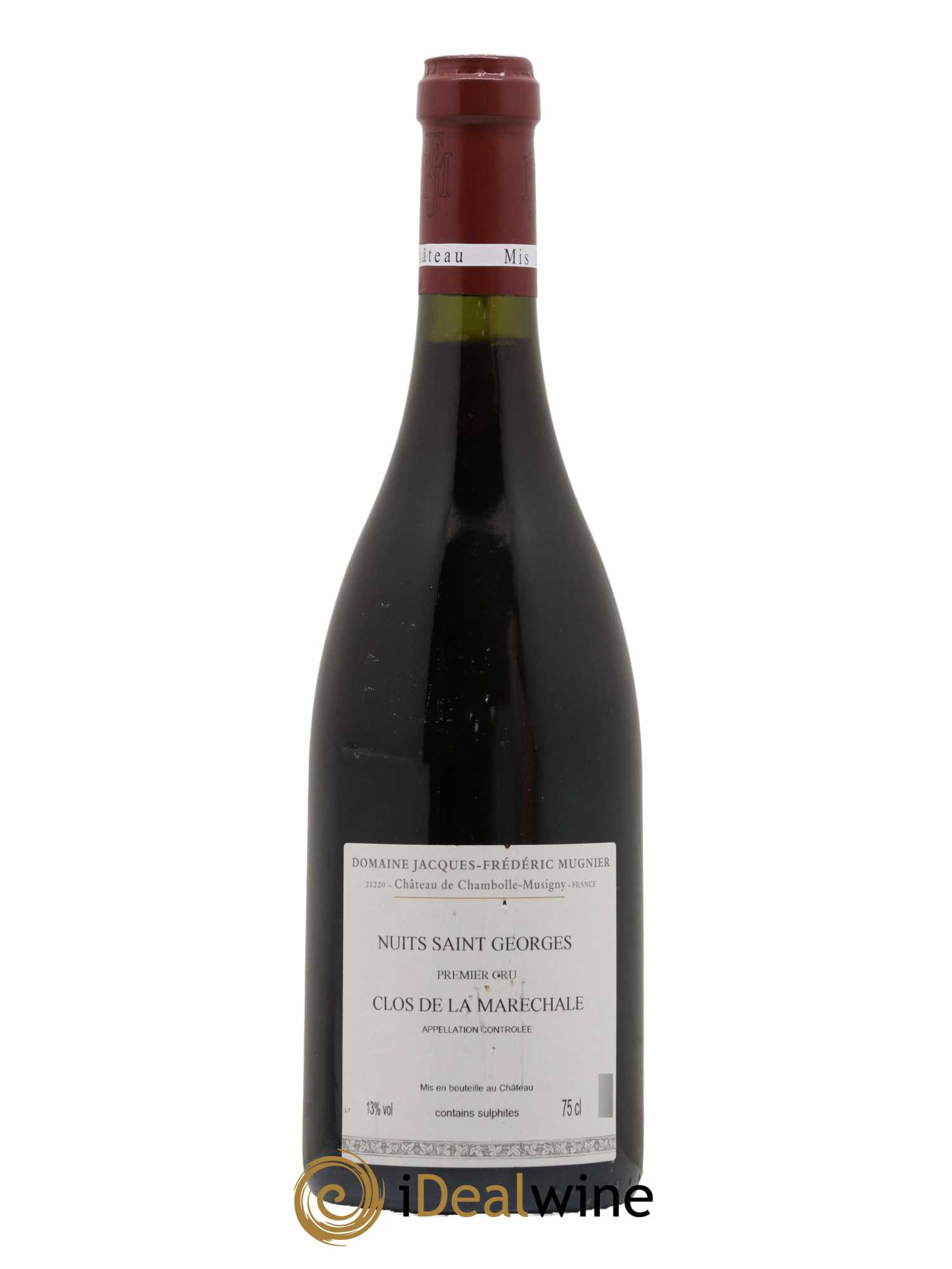 Nuits Saint-Georges 1er Cru Clos de La Maréchale Jacques-Frédéric Mugnier  2010 - Lot de 1 Bouteille