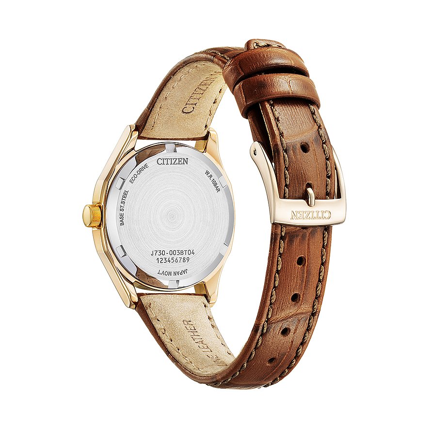 Citizen Damenuhr Leder Eco Drive