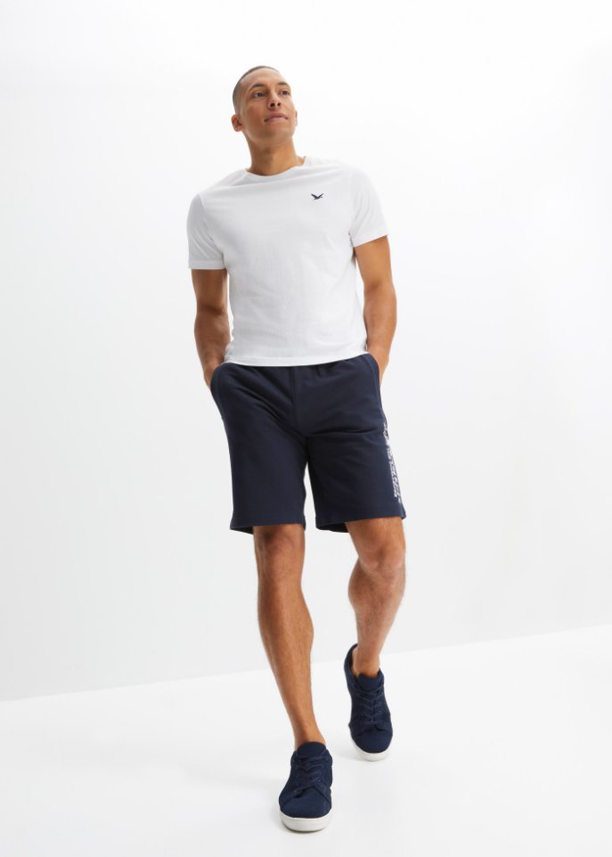 Sweat-Shorts mit recyceltem Polyester (2er Pack)