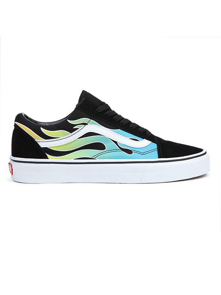 Vans Leder-Sneakers in Schwarz günstig kaufen
