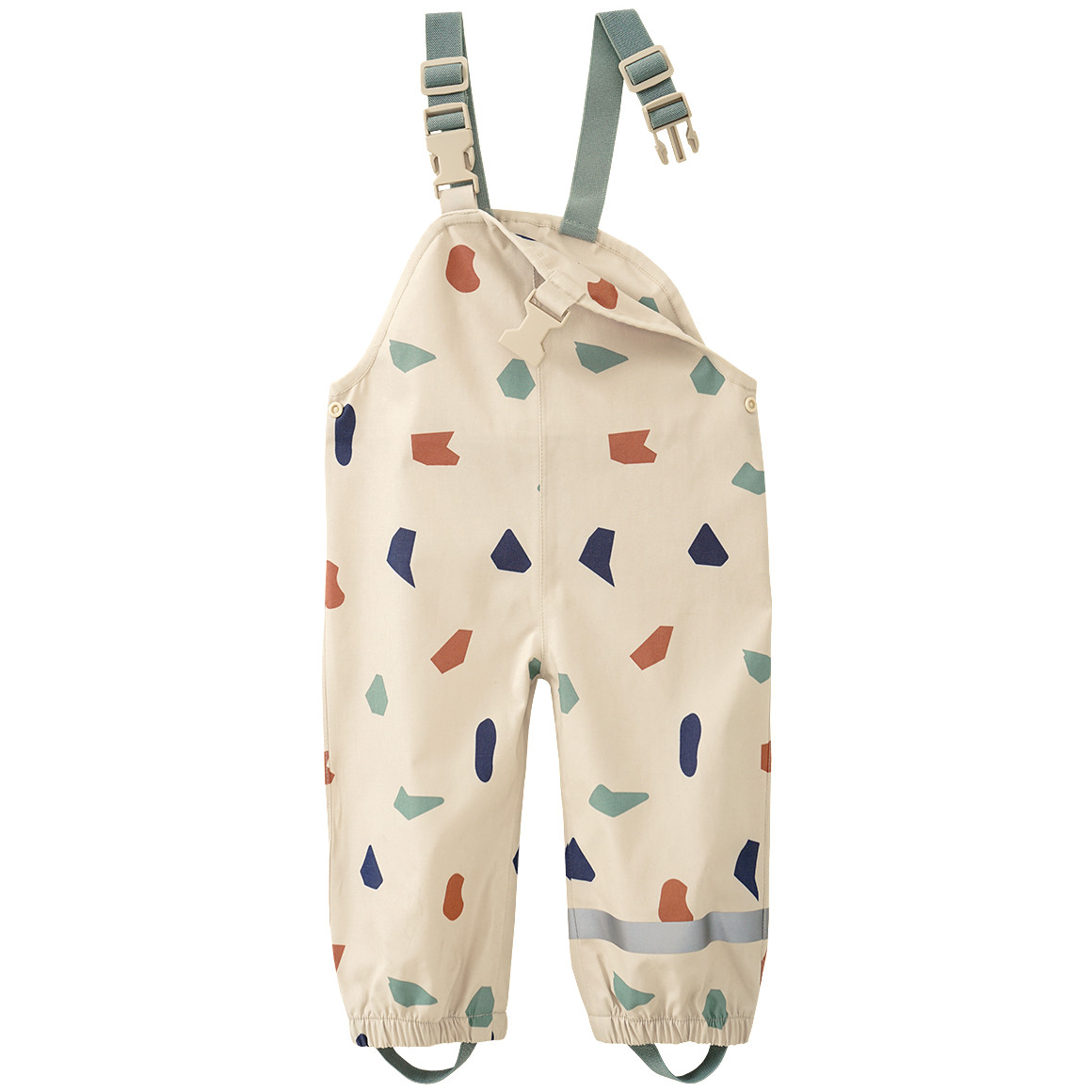 Baby Regenhose mit grafischem Allover-Print