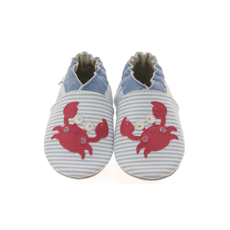 Chaussons cuir Scratch Crab