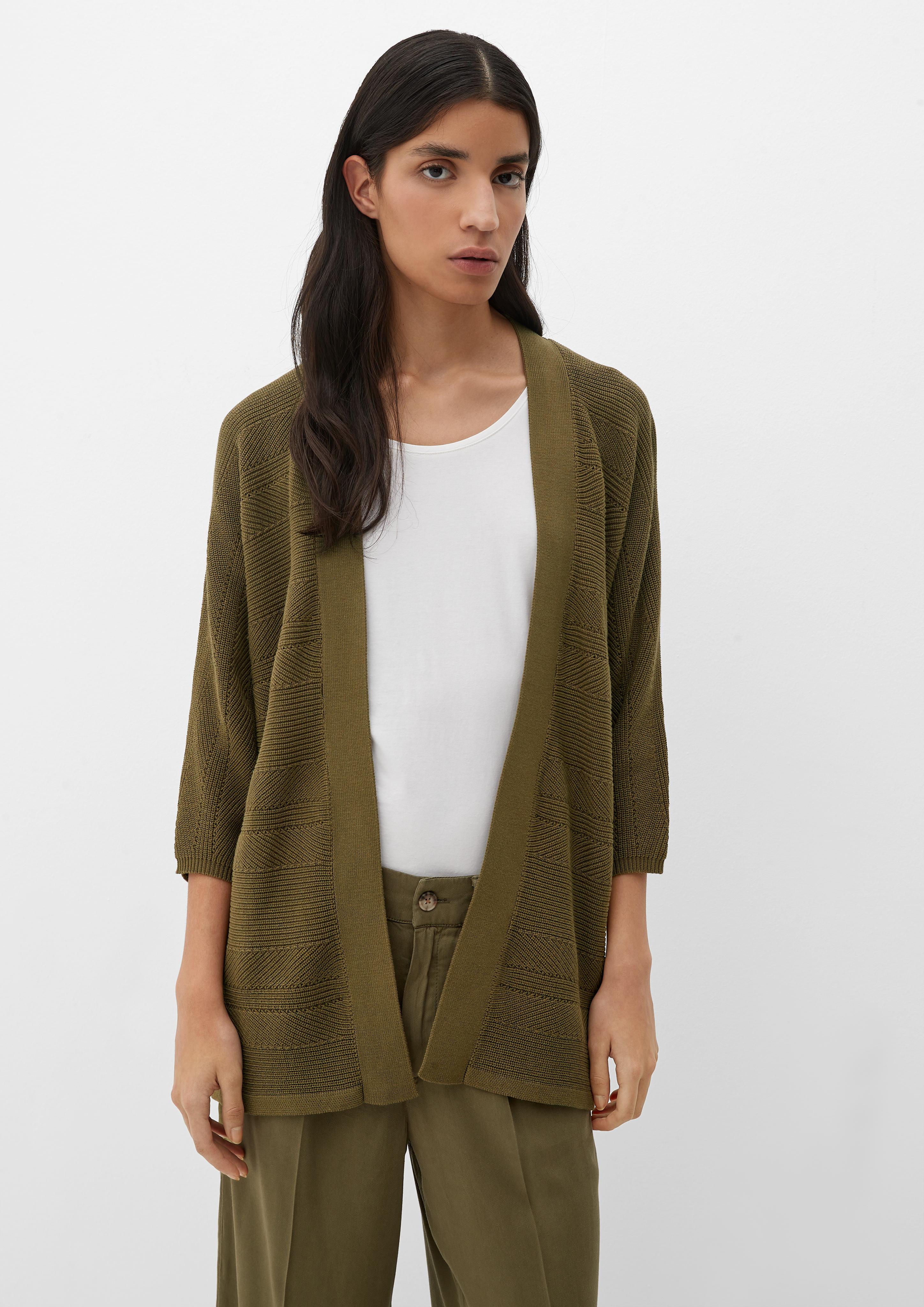 Strickjacke aus Viskosemix  2132550-7723