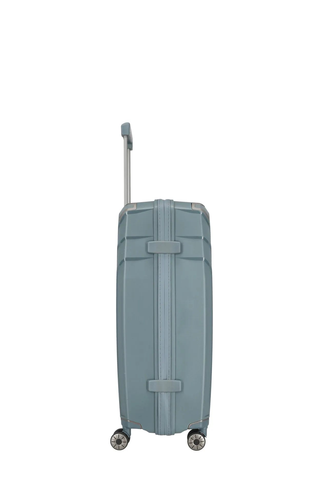 Travelite ELVAA Trolley L mit 4 Rollen - Blaugrau