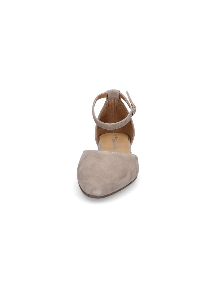 Tamaris Ballerina in Taupe günstig kaufen