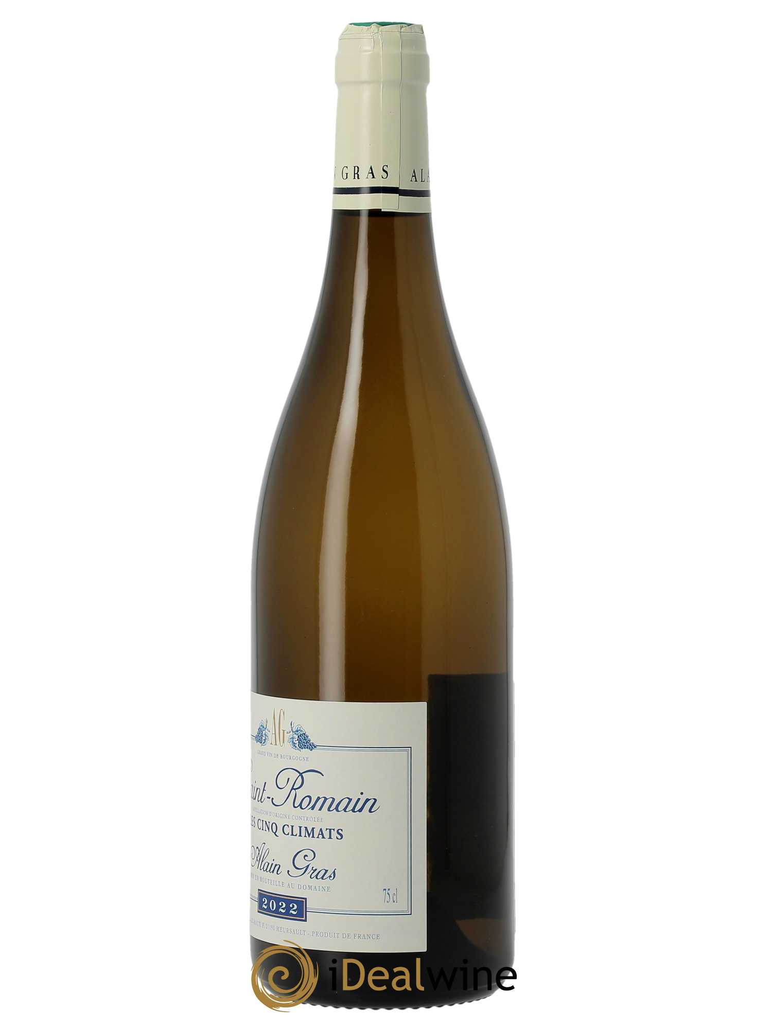 Saint-Romain Les Cinq Climats Alain Gras  2022 - Lot de 1 Bouteille