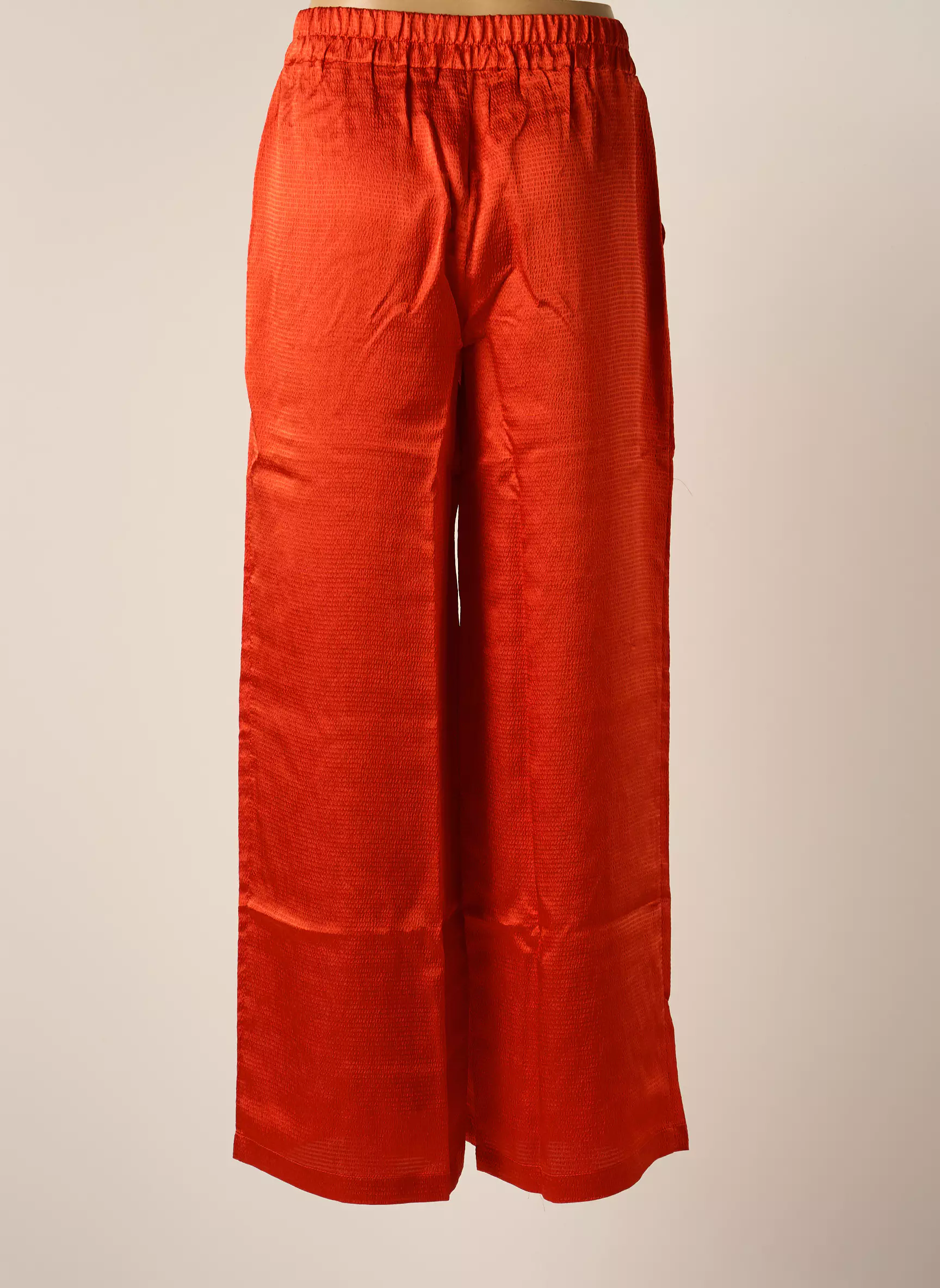 Vero Moda Pantalons Larges Femme couleur orange