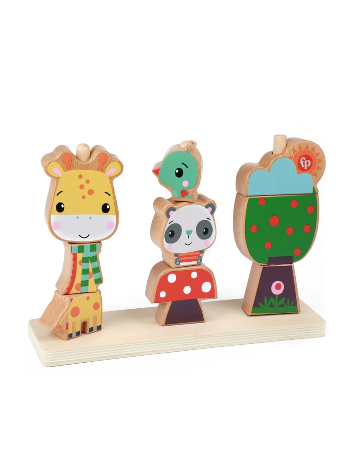 Fisher-Price Holz-Stapelturm (9-teilig) in bunt günstig kaufen onesize