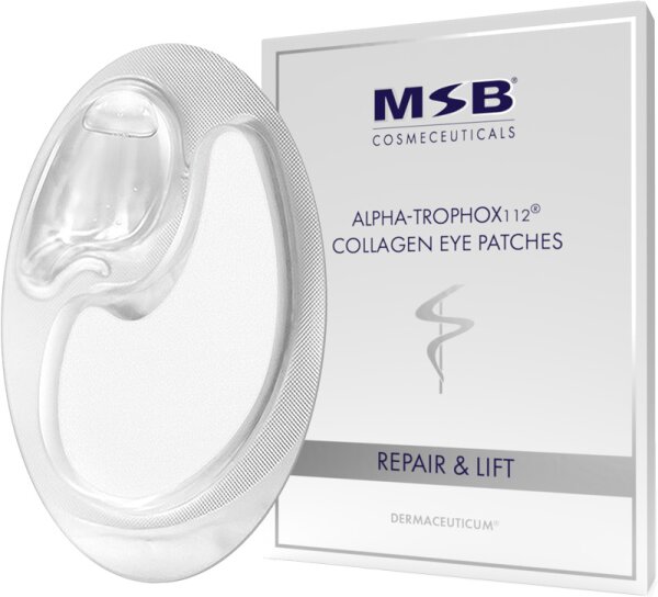 MSB Cosmeceuticals Repair & Lift Alpha-Trophox112 Collagen Eye Patches Augenpads