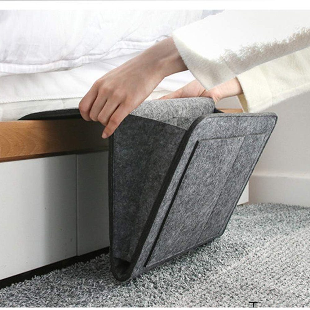 Zimtky Betttasche Betttasche, Aufbewahrungstasche Hängeaufbewahrung Bett Organizer