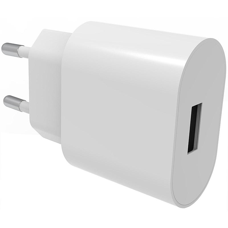 Smartline Vegglader Smartline 1 USB-A, 2.4A, hvit