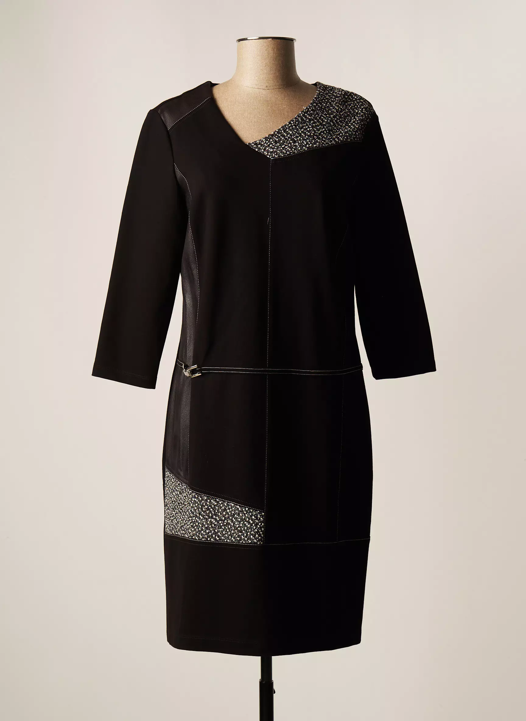Christine Laure Robes Mi Longues Femme couleur noir