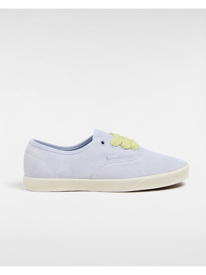 Vans Leder-Sneakers in Hellblau günstig kaufen