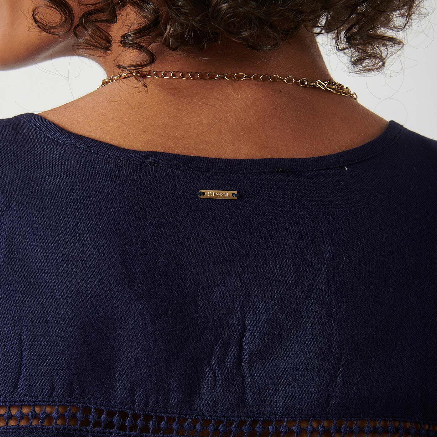 BONNY  Blouse bleue femme