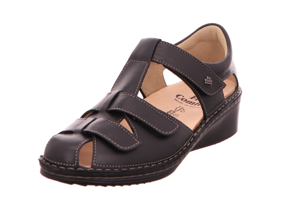 FINN COMFORT Sportliche Slipper schwarz FÜNEN