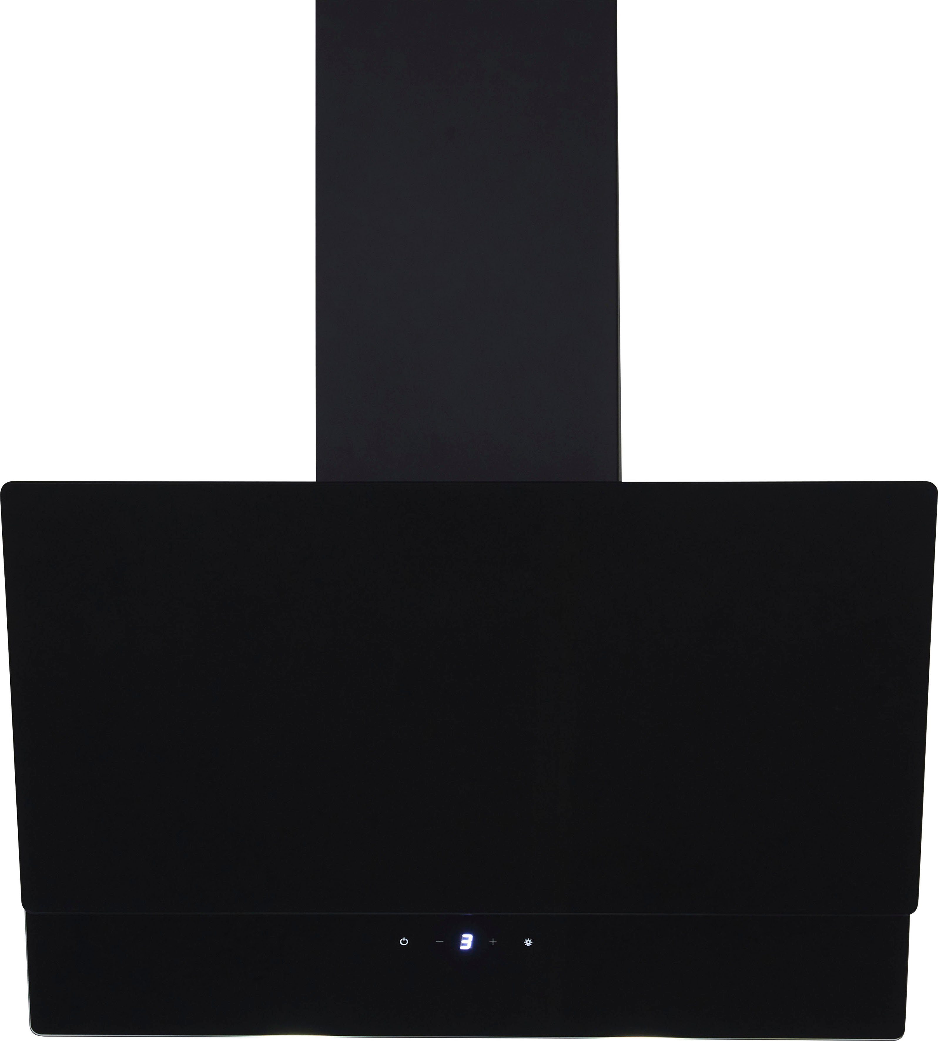 RESPEKTA Kopffreihaube CH 66038-60 WAM, 60 cm, 3 Leistungsstufen, LED-Beleuchtung, Ab- und Umluftfähig