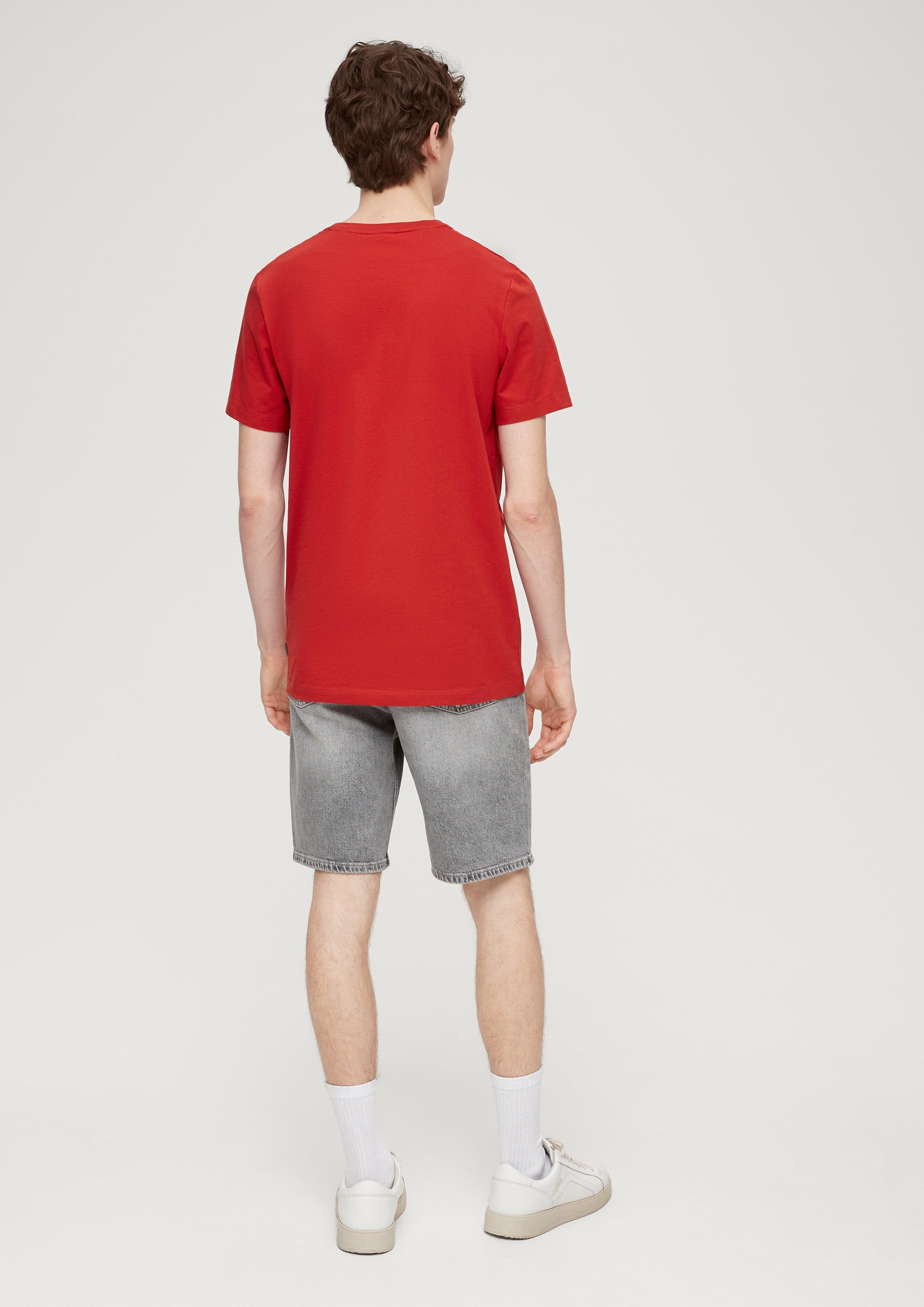 T-Shirt aus Baumwollstretch  2131542-3055
