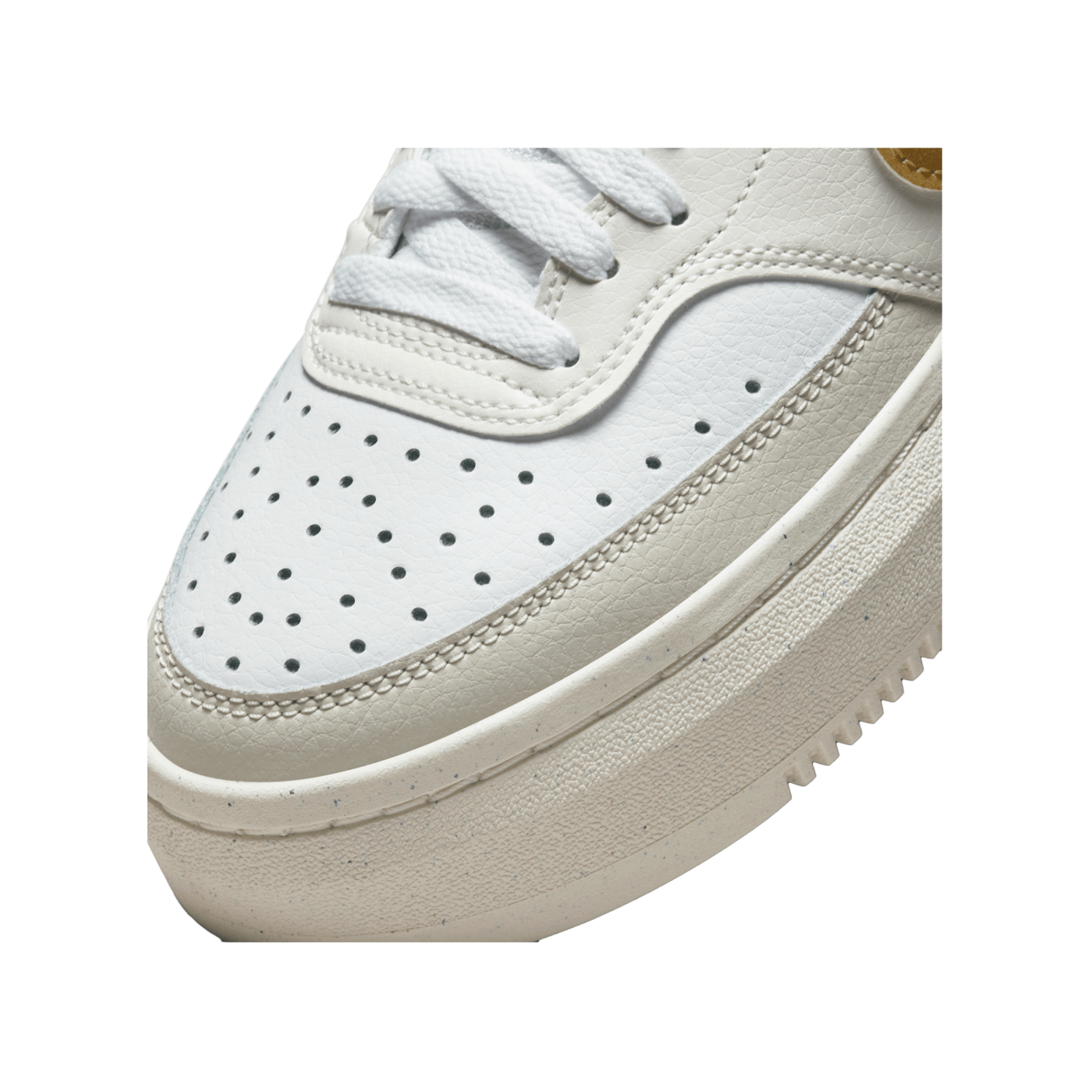 Nike Court Vision Alta Damen Weiss Gold F100