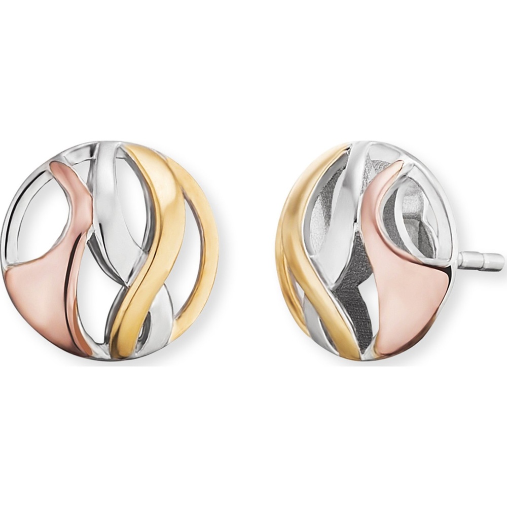 Engelsrufer Boucles d'oreilles à fermoir à poussette 925 Argent rhodié Boucles d'oreilles
