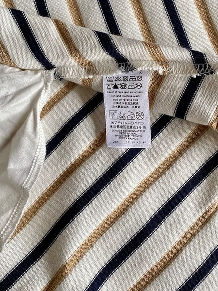 PETIT BATEAU Kleid in Creme günstig kaufen S