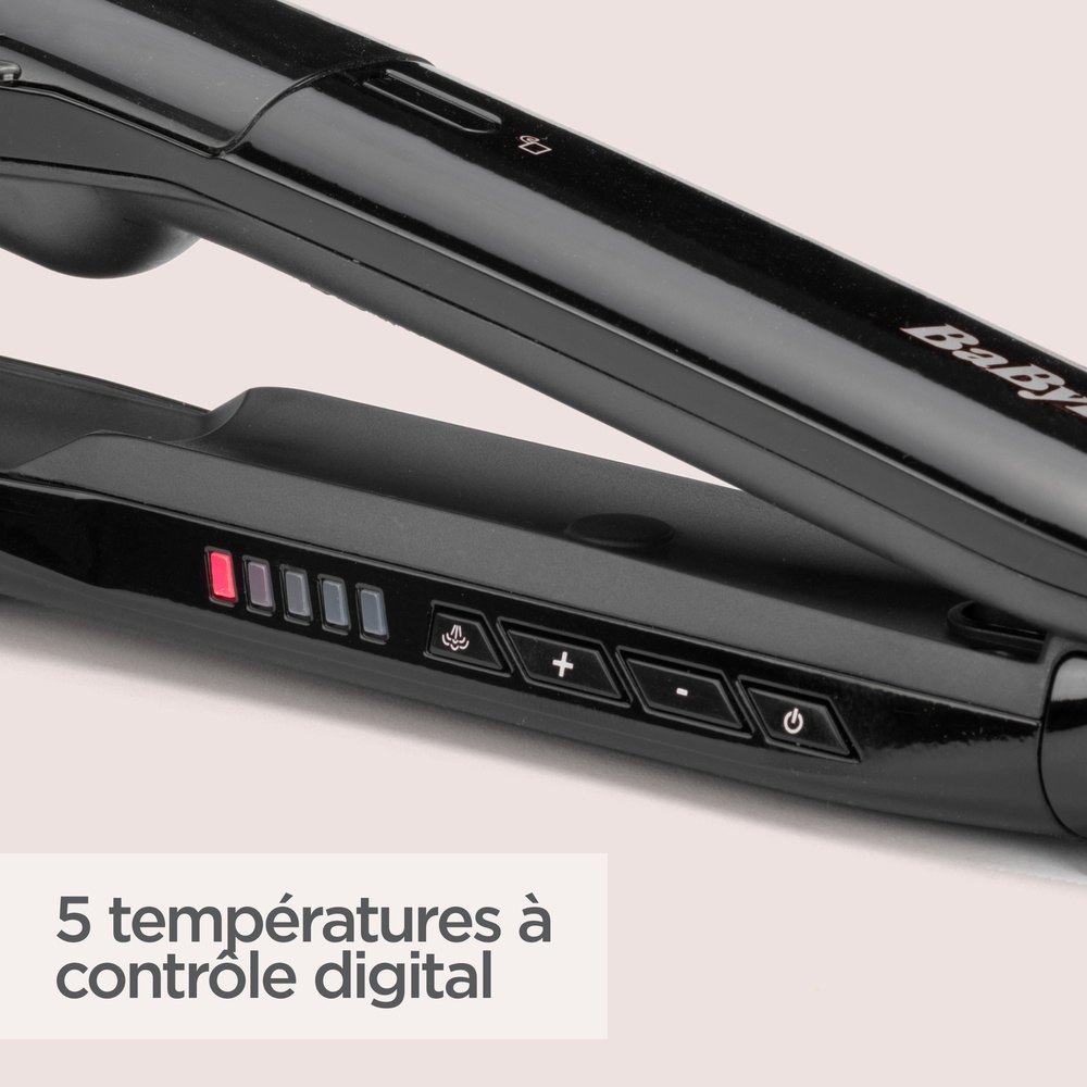 babyliss BaByliss  - ST492E - Lisseur vapeur Steam Straight avec Technologie Brillance LISSEUR