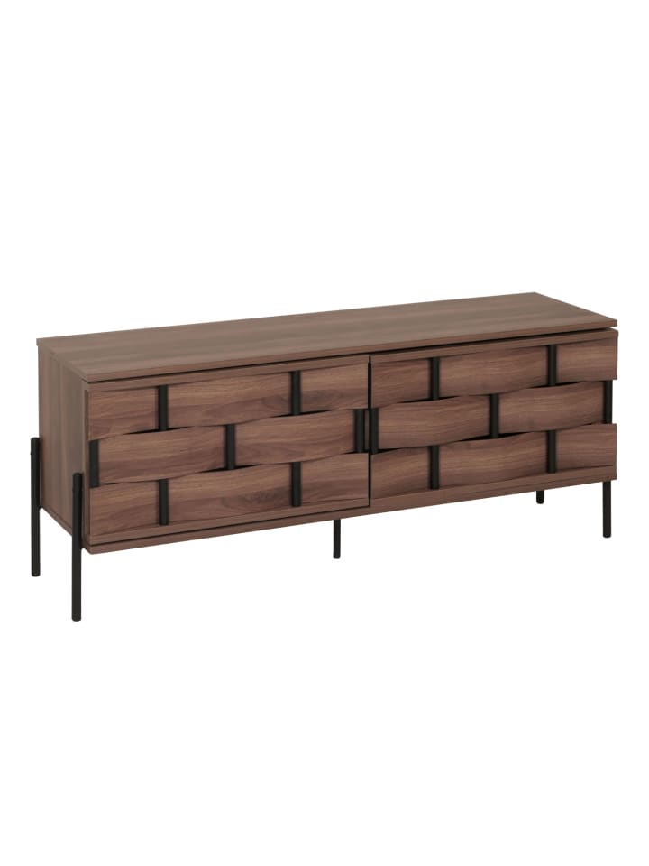 MCW TV-Rack M44 Staufächer, 3D-Flecht-Design Push-to-open Türen günstig kaufen onesize