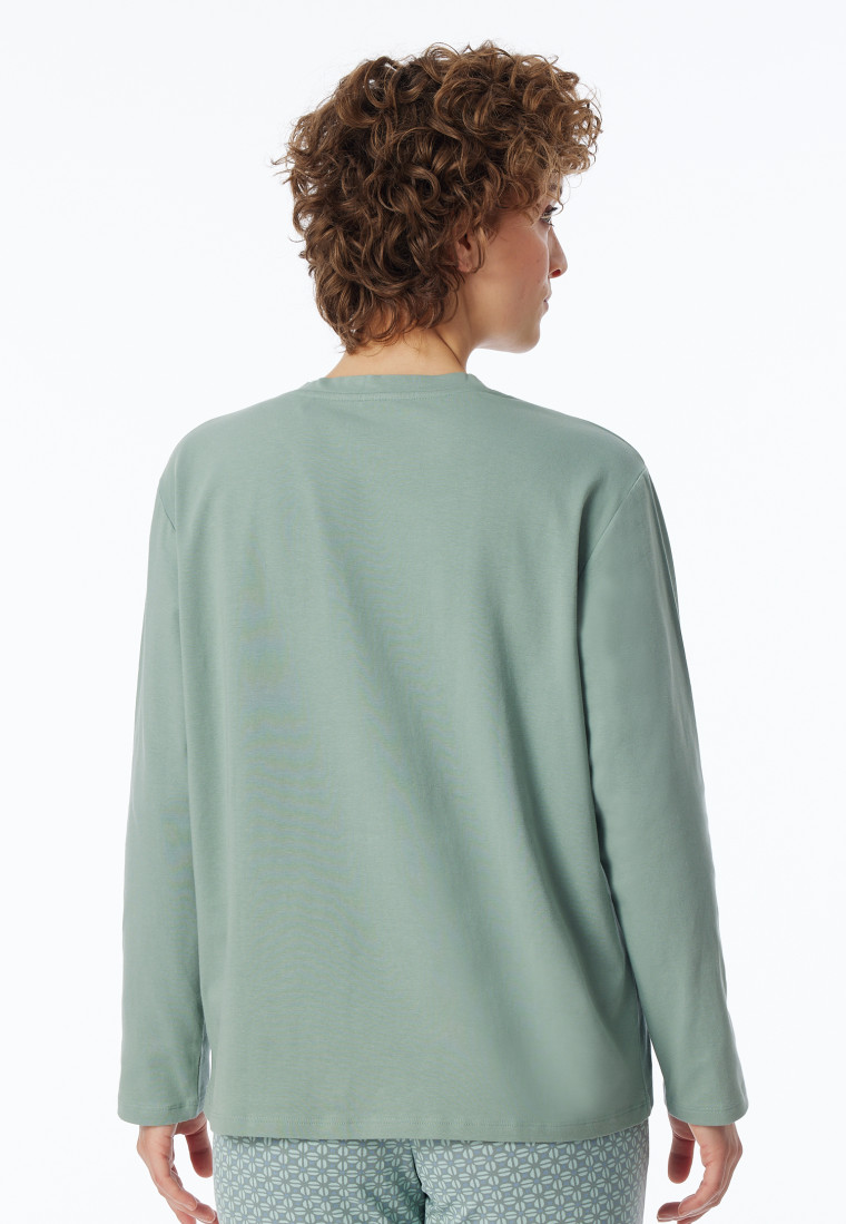 Shirt langarm rundhals linde - Mix+Relax