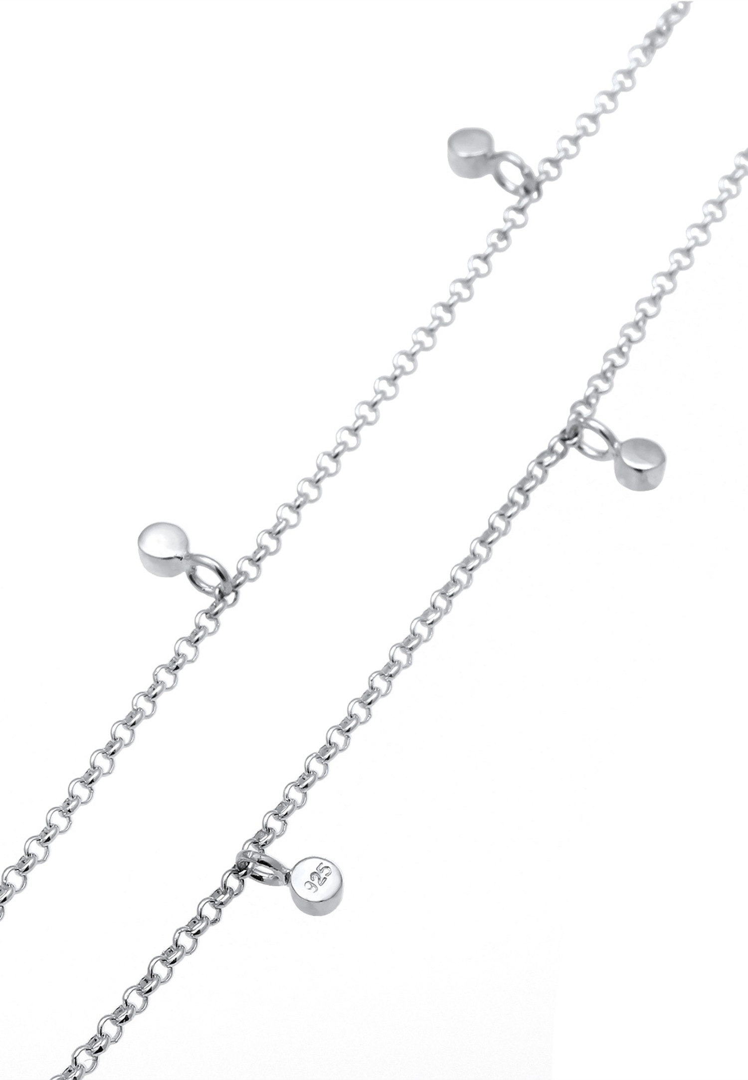 Anello solitario da donna Elli con cristalli in argento sterling 925