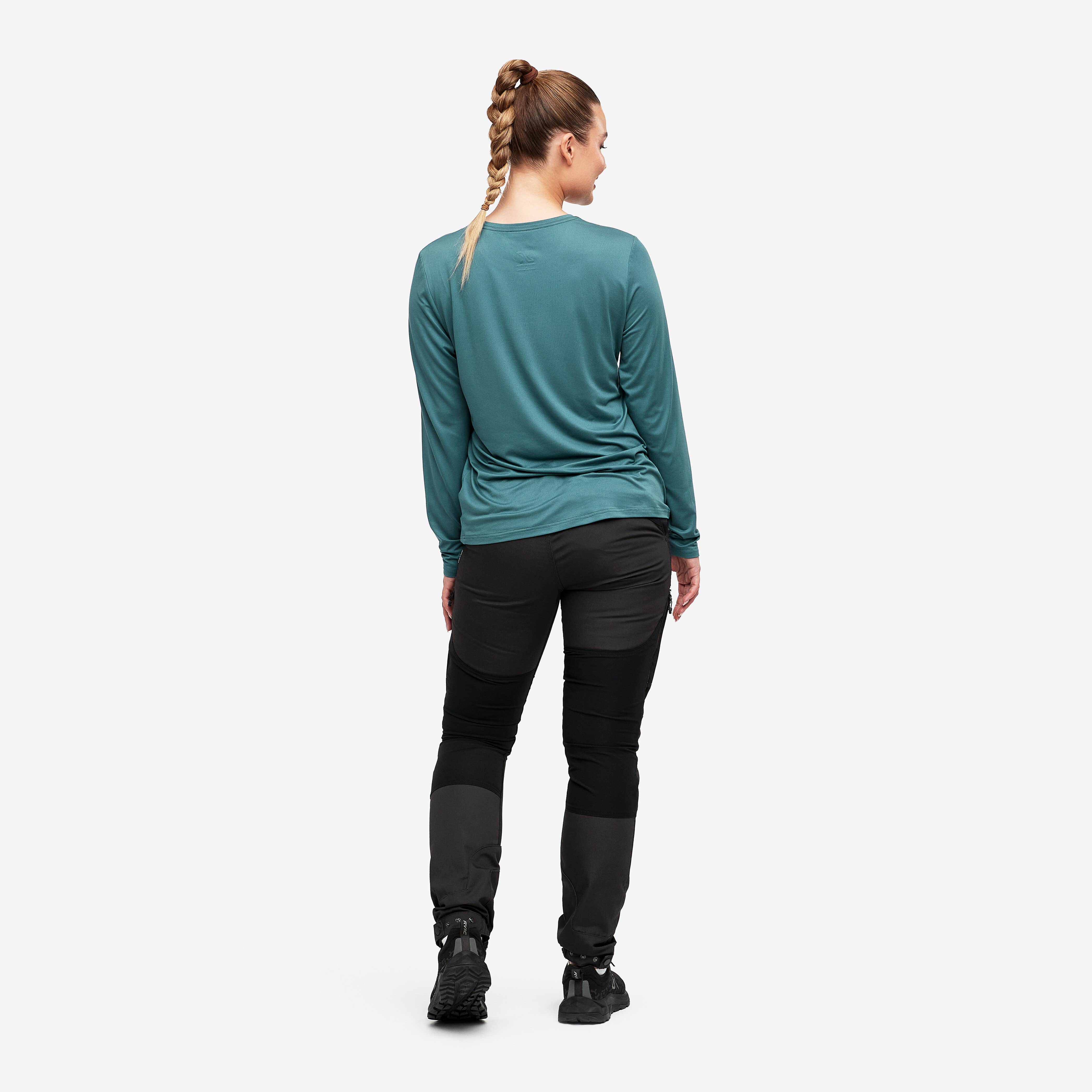 Vagabond Long Sleeve Tee Femme Ocean Teal