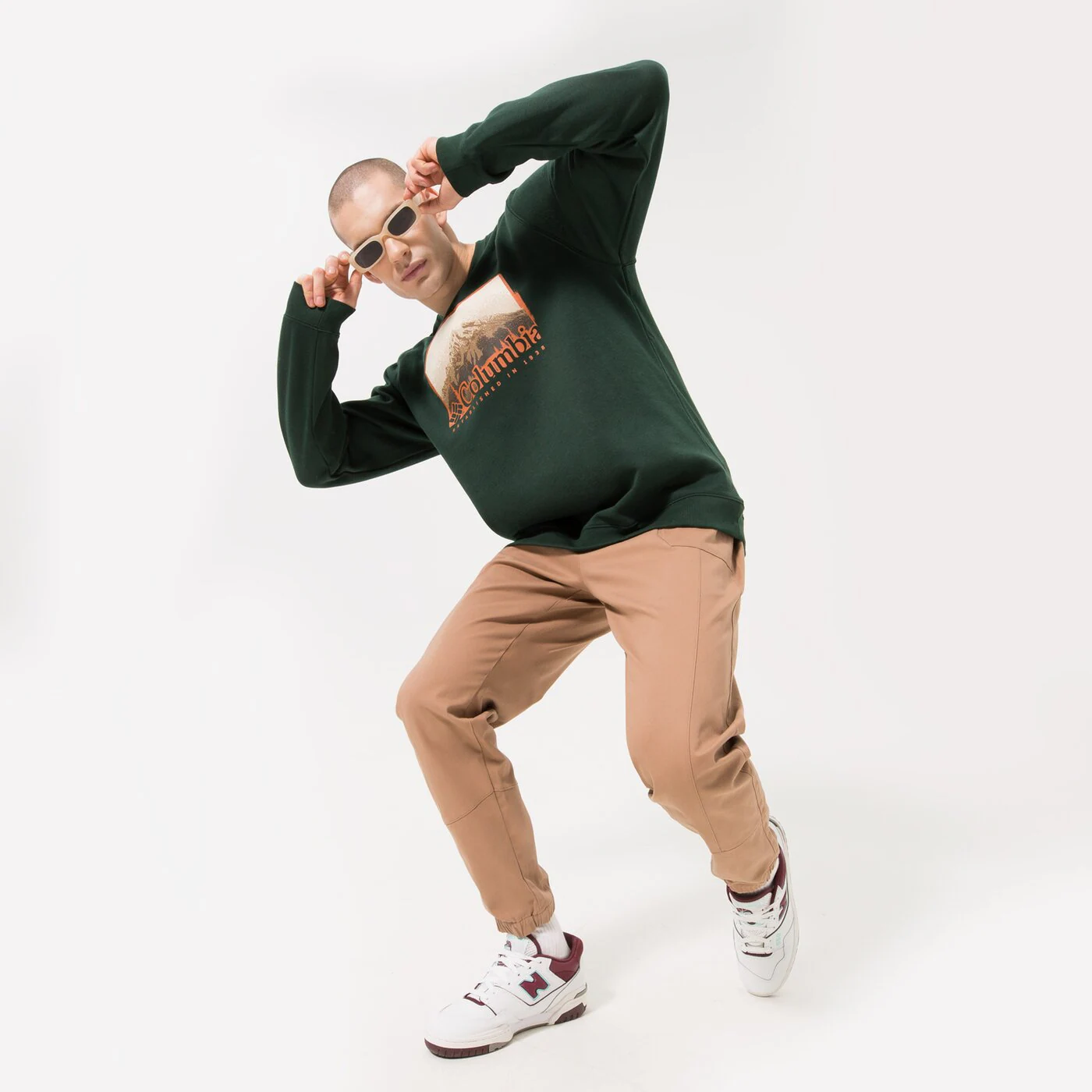 CONFRONT HOSE URBAN KHAKI Braun