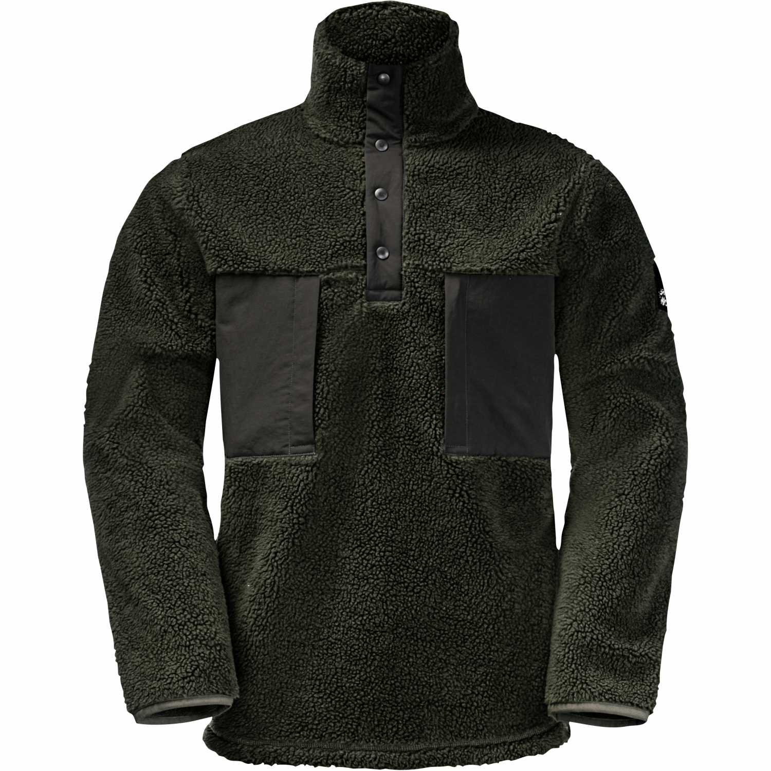 Jack Wolfskin Herren Pullover Pank Snap