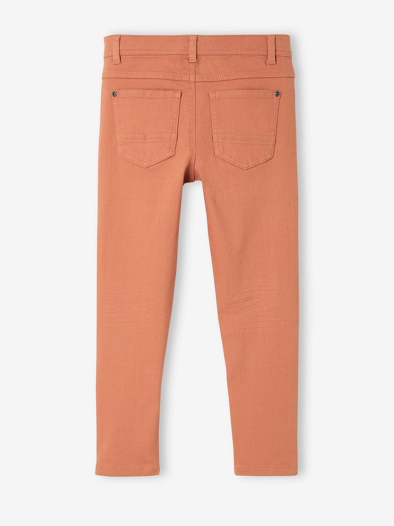 Pantalon slim MorphologiK LARGE garçon beige