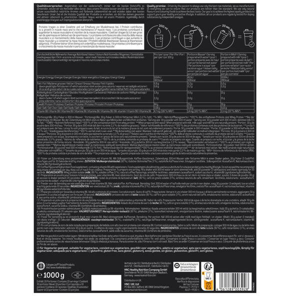 MaxIsolat Kaffee, 1000 g