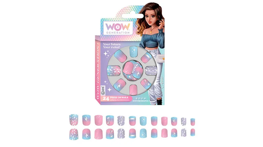 WOW Generation - 24 PRESS ON NAILS PACK