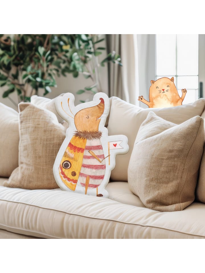 Mr. & Mrs. Panda Kissen Kuscheltier Nachtfalter Fähnchen ohne Sp... in Weiß günstig kaufen