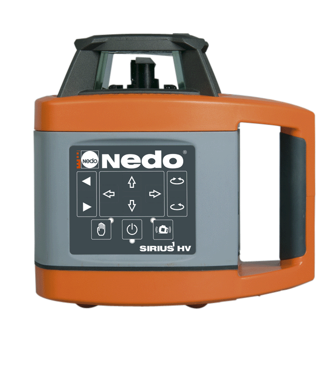 Nedo 471944 Sirius 1 HV Set2 Laser rotacyjny + akcesoria