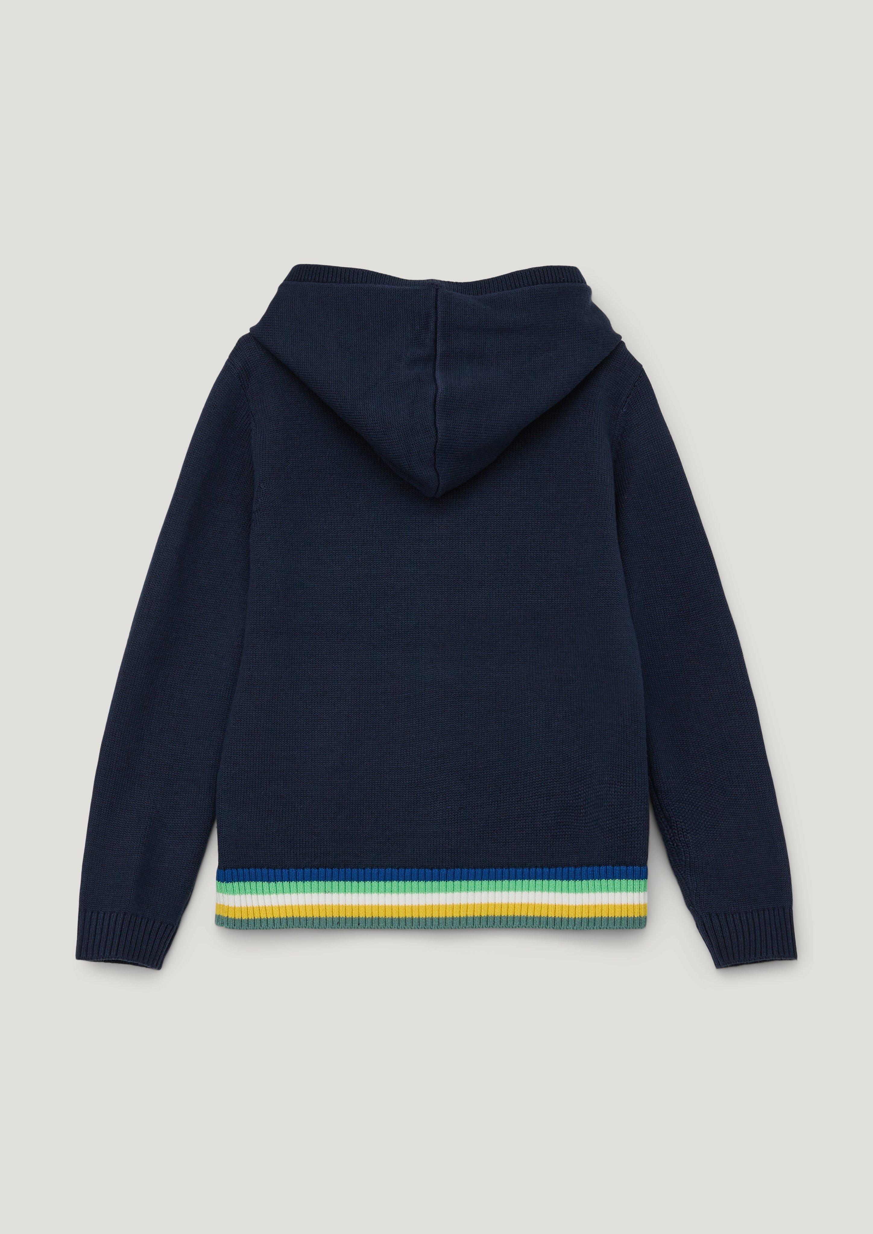 Strickpullover mit Streifendetail  2134241-5952