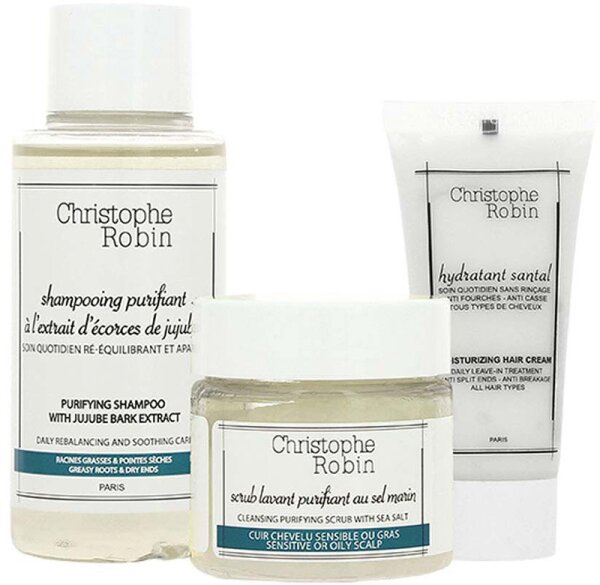 Christophe Robin Purifying Travel Kit Haarpflegeset