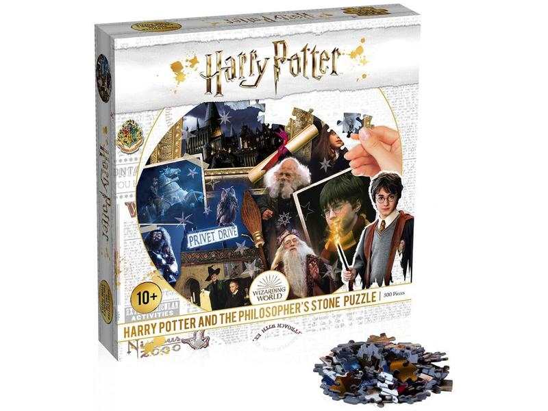 Puzzle 500 pièces Harry Potter et la pierre philosophale