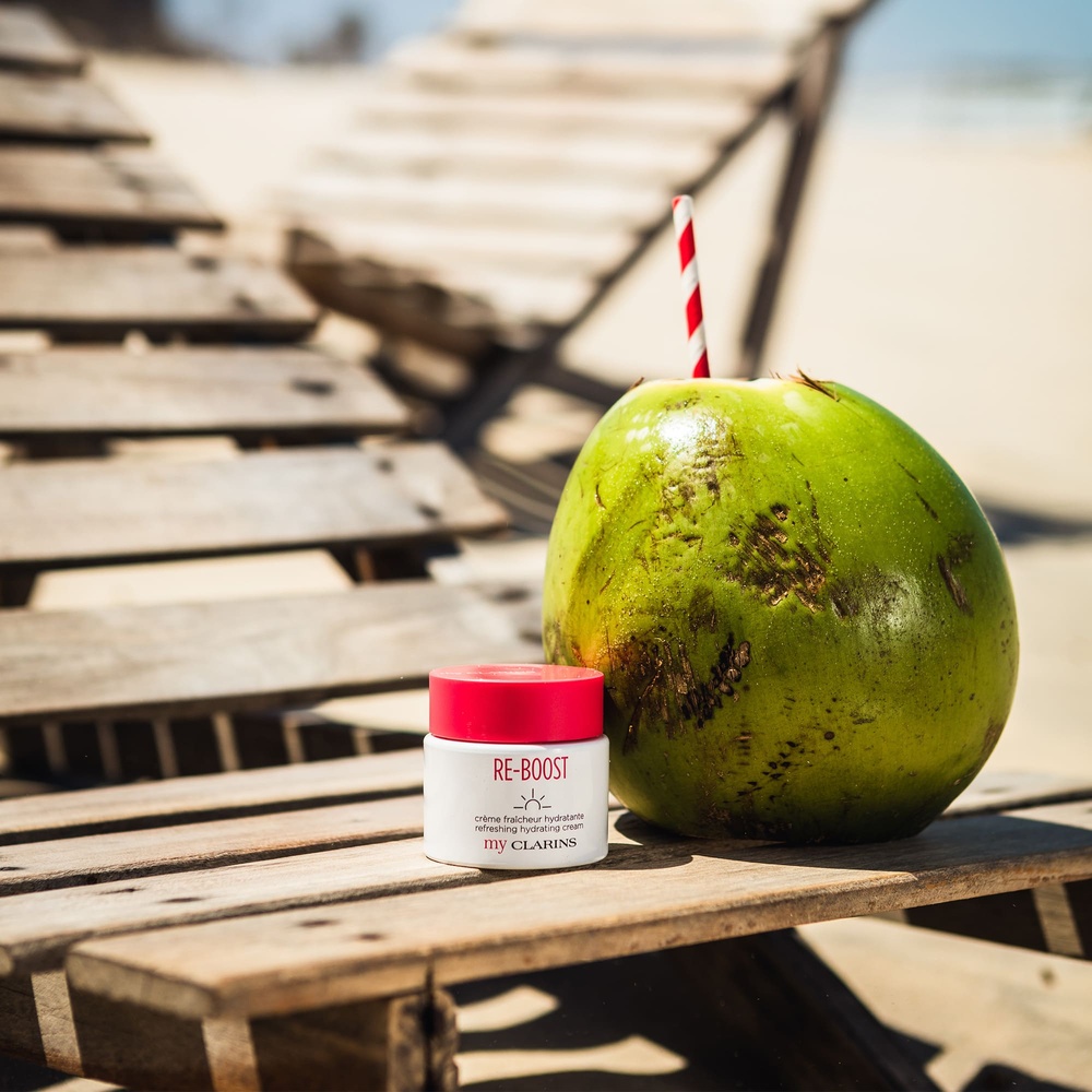 My Clarins RE-BOOST, Crème fraîcheur hydratante - Peaux Normales Soin visage