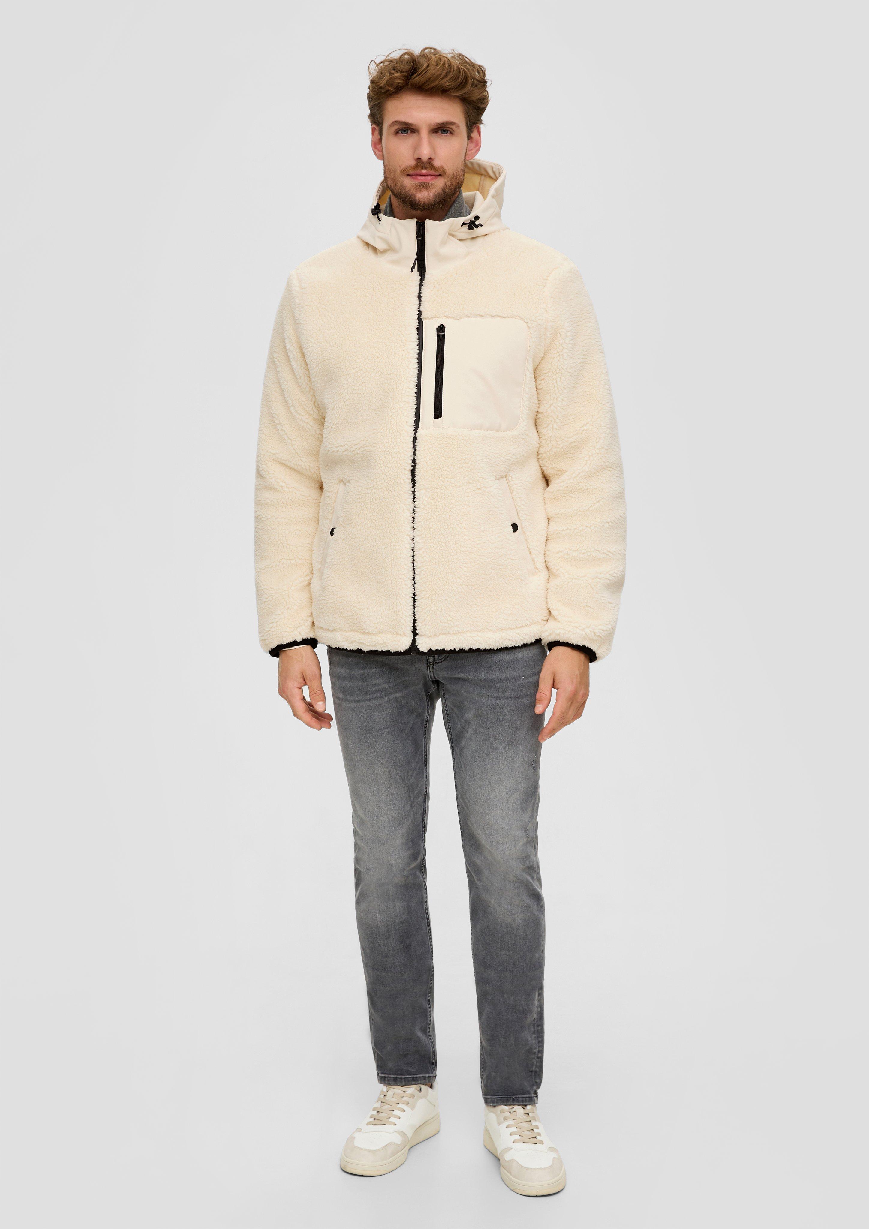 Jacke aus Schaffell-Imitat  2131971-0705