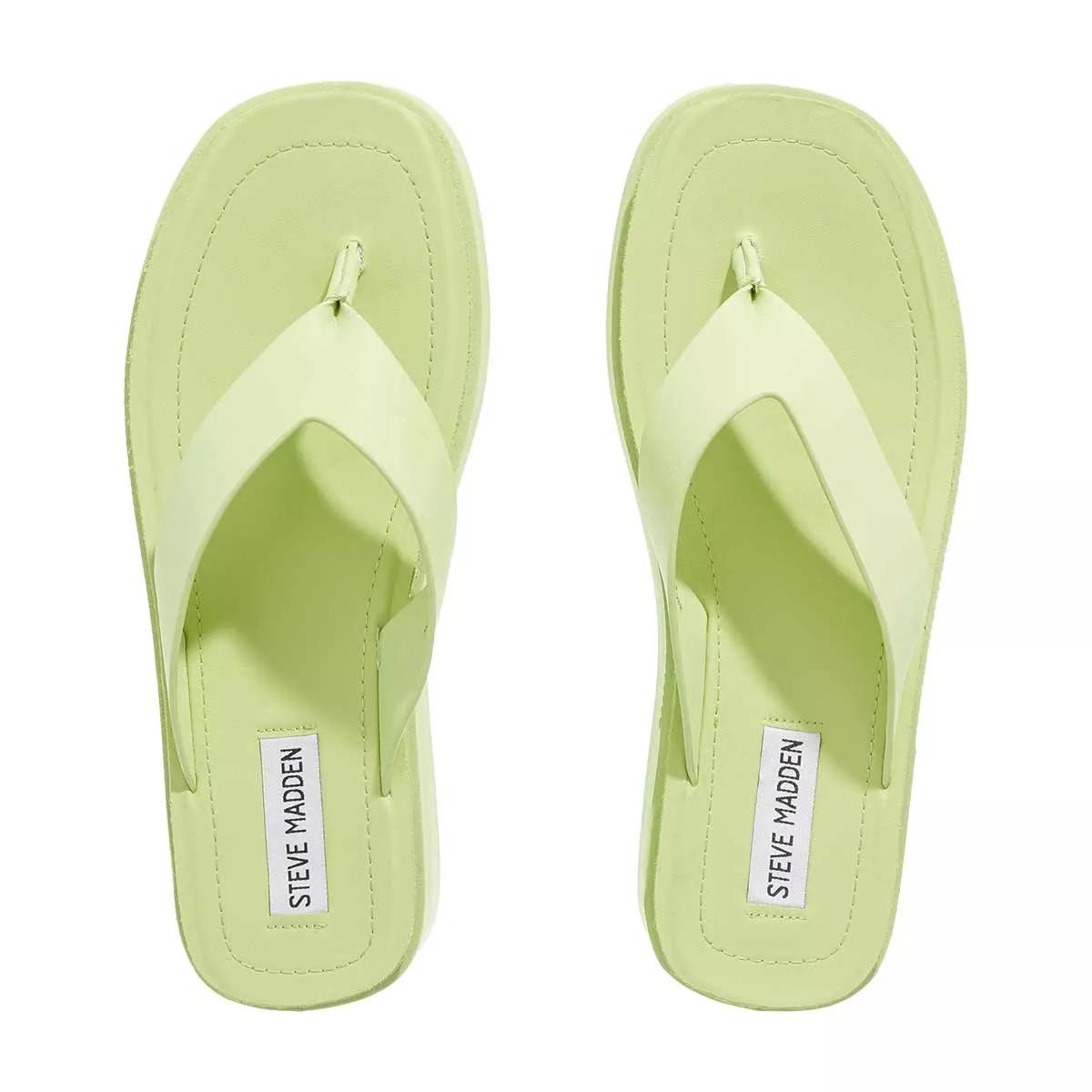 STEVEN MADDEN Zehentrenner grün Flip Flop