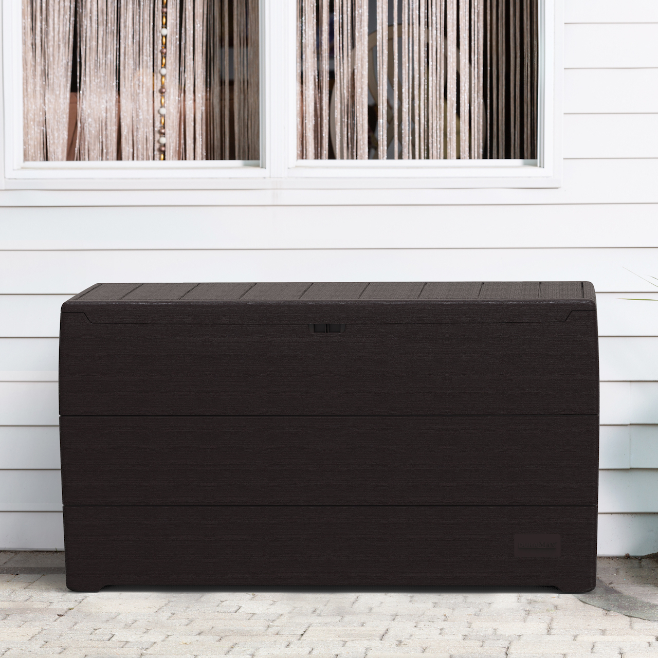 Duramax Durabox 270 L Aufbewahrungsbox 117 x 45 x 56 cm - Braun DURAMAX 86601