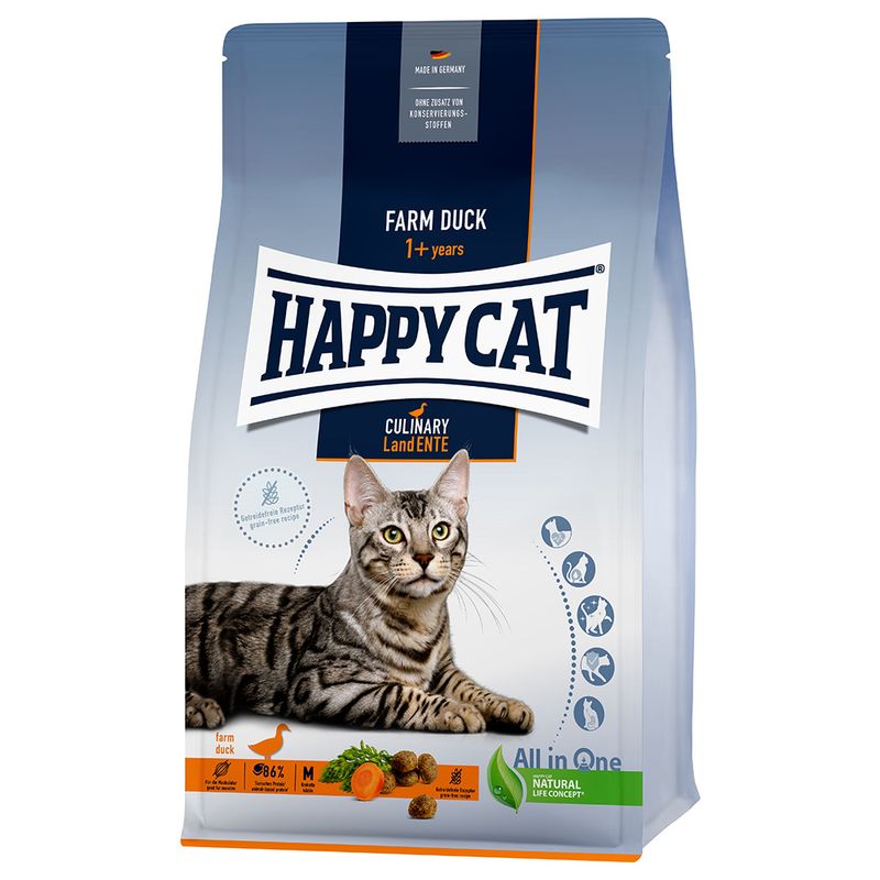 Happy Cat Culinary Adult Land-Ente zu TOP-Preisen