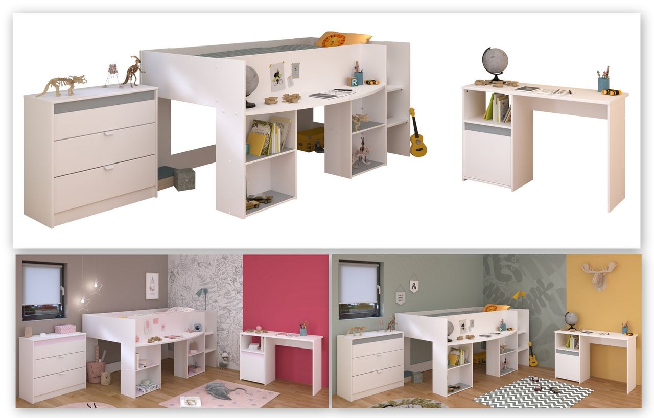 Parisot Kinderzimmer, 3-tlg., Pirouette 15