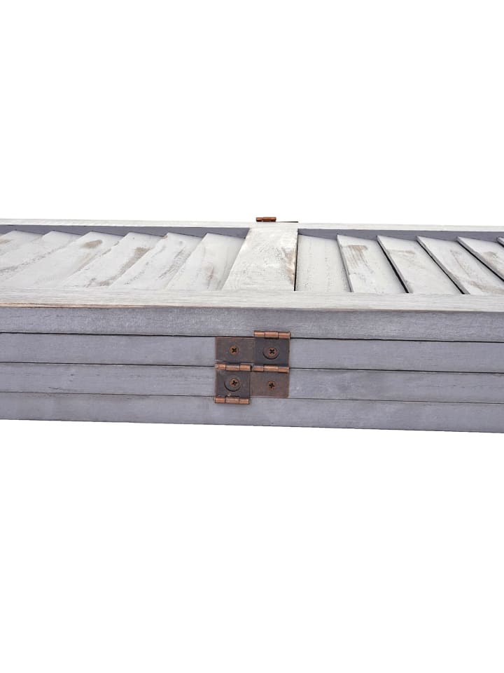 MCW Paravent G30 im Shabby-Look, Grau günstig kaufen onesize
