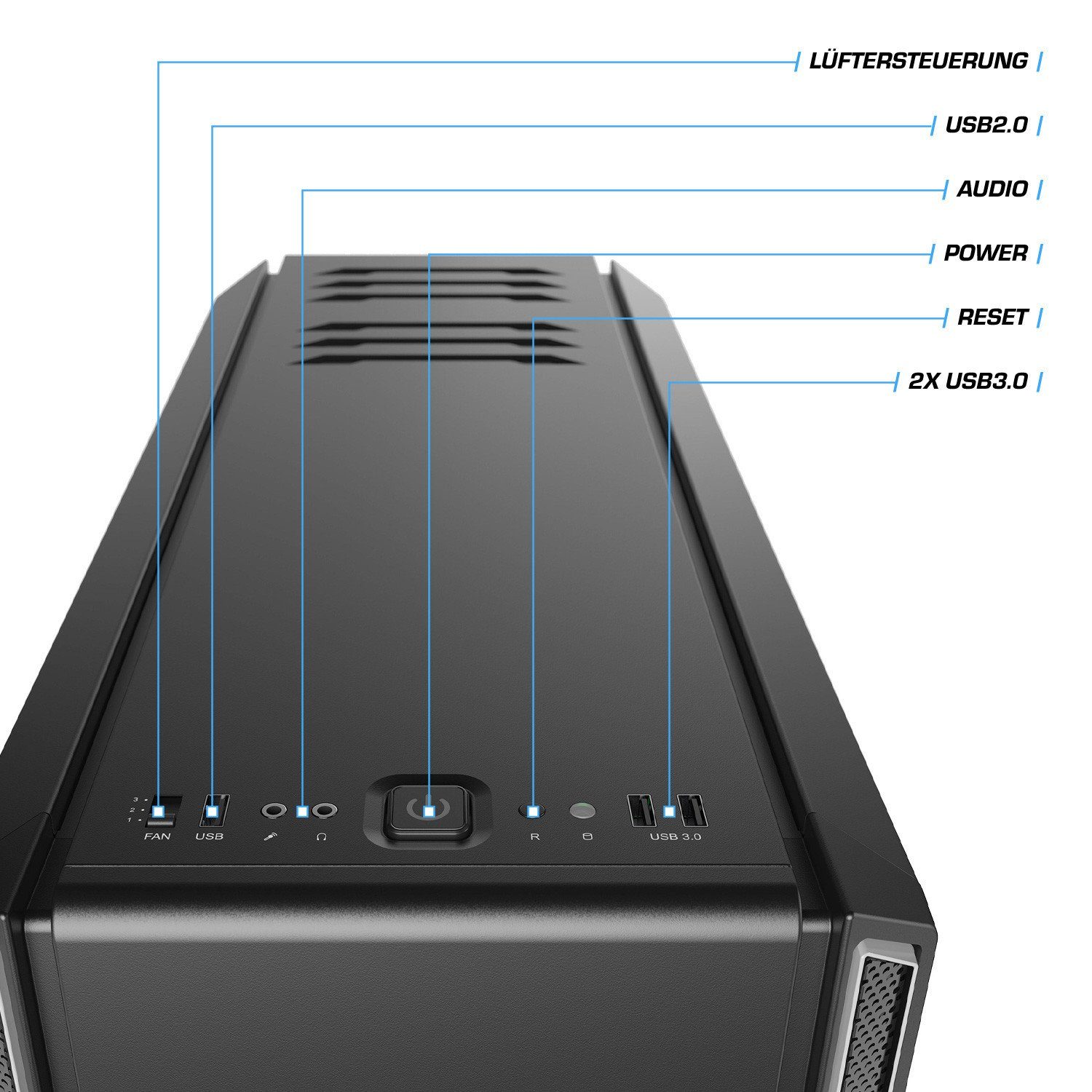 Kiebel CAD Workstation Business-PC (AMD Ryzen 9 AMD Ryzen 9 5950X, Quadro RTX A4000, 64 GB RAM, 1000 GB SSD, Wasserkühlung)