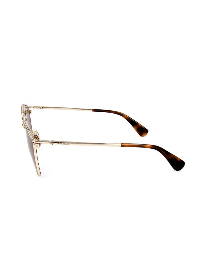 MaxMara Damen-Sonnenbrille in Gold/ Hellbraun günstig kaufen 55